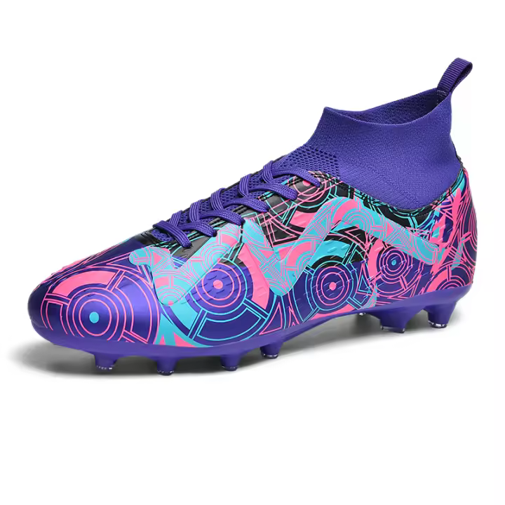 Botas de fútbol FG/TF para hombre, zapatos de fútbol para niños, tacos de entrenamiento antideslizantes para hierba, zapatillas de fútbol, calzado deportivo Unisex - 1