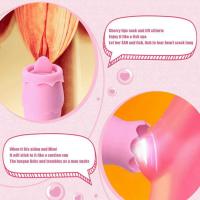 Mini Vibrador Estimulador de Clítoris en Forma de Huevo Masaje Vaginal Lengua Oral - details 8
