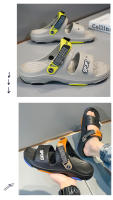 Zapatillas de hombre de talla grande de verano, con sensación de caca. Dos pares de sandalias deportivas. Zapatillas geniales para la moda outdoor. Playa - details 6