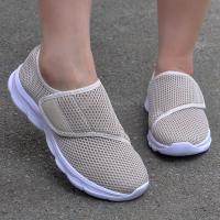 Zapatillas ortopédicas unisex informales para pies anchos y hinchados, adecuadas tanto para hombres como para mujeres, con suelas suaves ajustables para diabéticos. - details 12