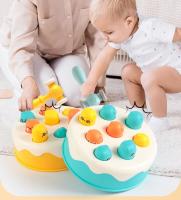 Juguetes de percusión Pastel para niños de 1 a 3 años, desarrollo cognitivo, incluye martillos de colores aleatorios, puzzle de desarrollo infantil gopher - details 3
