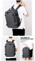 Mochila de Viaje USB 40L Expandible Resistente al Agua, Aprobada para Vuelos, Mochila Duradera para Hombres 17 Pulgadas - details 15