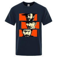 Camiseta con Estampado de el Bueno el Feo y el Malo para Hombre, Prenda de Algodón, Escote Redondo, Película de Vaqueros, Tuco, Ojos de Ángel, Rubio, Ropa de Alta Calidad - details 6