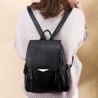 Mochila grande de viaje para mujer, bolso de mano de cuero PU, mochila escolar para niñas, mochila trasera de hombro para mujer - details 5