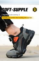 Botas de Seguridad para Hombres Impermeables, Anti-golpes, Anti-perforaciones con Punta de Acero - details 10
