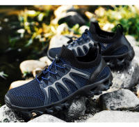 Primavera/novedad de verano, zapatos transpirables para montañismo y senderismo para hombre, calzado deportivo ultraligero para caminar en el agua - details 16