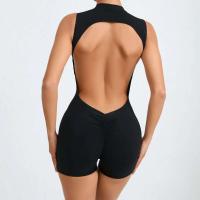 Conjunto de Gimnasio de Entrenamiento para Mujeres Traje de Yoga de Estiramiento Mono Deportivo - details 18