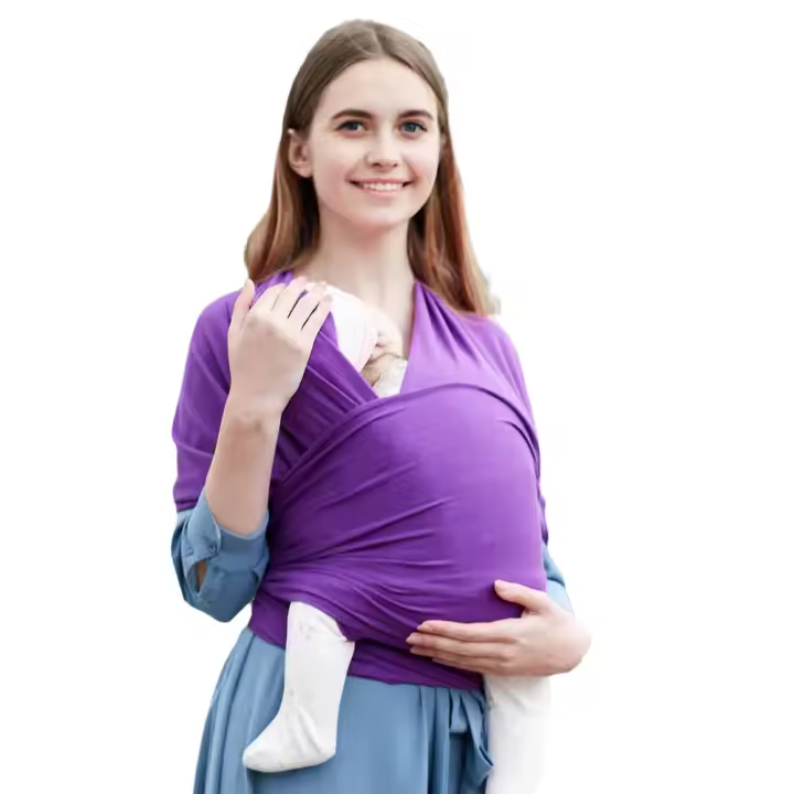 Portabebés Original elástico, cabestrillo perfecto para recién nacidos y niños de hasta 35 libras - 1