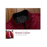 Chaquetas ligeras para hombre, chaquetas de negocios con cuello levantado, cortavientos para exteriores, senderismo, ropa de golf - details 7