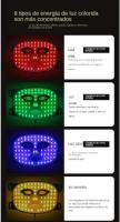 Máscara de Terapia de Luz LED Recargable Equipo de Belleza para Rejuvenecer en Casa - details 2