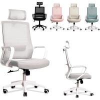 Ergonomica - Silla Oficina Ajustable y Reclinable con Soporte Lumbar, Reposacabezas Ajustable, - details 2