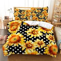 Juego de cama de flores 3d para el Día de San Valentín, funda de edredón de lujo con corazón rosa y amor, de tamaño doble - details 7