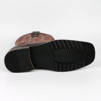 Botas vaqueras occidentales bordadas versión coreana - details 6