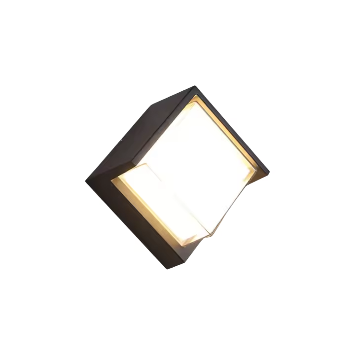 Luz de Pared LED Moderna Impermeable Blanca Cálida, 16x10cm, IP65 - 1