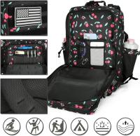 Mochila Táctica de 45 L Bolsa de Viaje Impermeable Adecuada Para Montañismo Acampada y Senderismo - details 3
