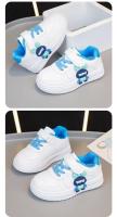 2025 primavera nuevos zapatos casuales para niños para niñas moda estilo coreano fondo suave antideslizante versátil Chic pequeños zapatos blancos - details 6
