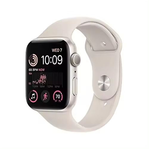 Apple Watch SE 2.ª generación (GPS, 40 mm) - Estuche con Starlight Sport Band S/M (renovado) - 1