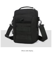 Bolso de hombro para hombre y mujer, bandolera táctica Molle, resistente al agua, multifuncional, para acampar y hacer senderismo - details 10