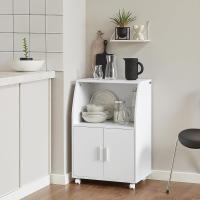 Estantería para microondas, Carrito de Almacenamiento con Ruedas para Cocina, Armario de Almacenamiento - details 3