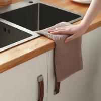 Paño de cocina de algodón suave y absorbente, paño de limpieza para el hogar, utensilios de cocina, paño de lavado, 4/6 Uds. - details 2