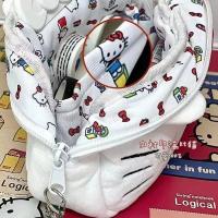 Funda de Lápices de Peluche Hello Kitty Bolsa de Almacenamiento de Papelería Grande para Estudiantes Bolsa de Maquillaje Kawaii para Niñas Regalo de Fiesta Perfecto - details 1