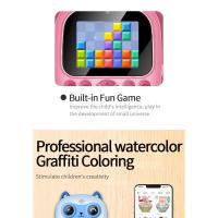 Cámara de Impressión Instantánea para Niños Multifuncional con Impresión de Fotos - details 8