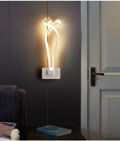 YNL Lámparas de Pared LED Modernas Saconcera de Dormitorio con Interruptor Iluminación para el Hogar - details 24
