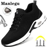 Zapatos de Seguridad de Punta de Acero Transpirables, Ligeros, Indestructibles para Hombres y Mujeres Botas de Trabajo - details 1