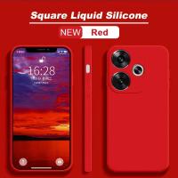 Funda de silicona líquida para móvil, carcasa suave a prueba de golpes para Xiaomi Poco F6, F6 Pro, F6Pro, 5G - details 6
