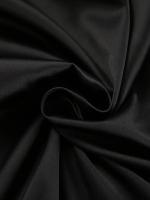Bata de satén blanca y negra para mujer, vestido de noche de manga larga acampanada, vestido de novia Sexy - details 9