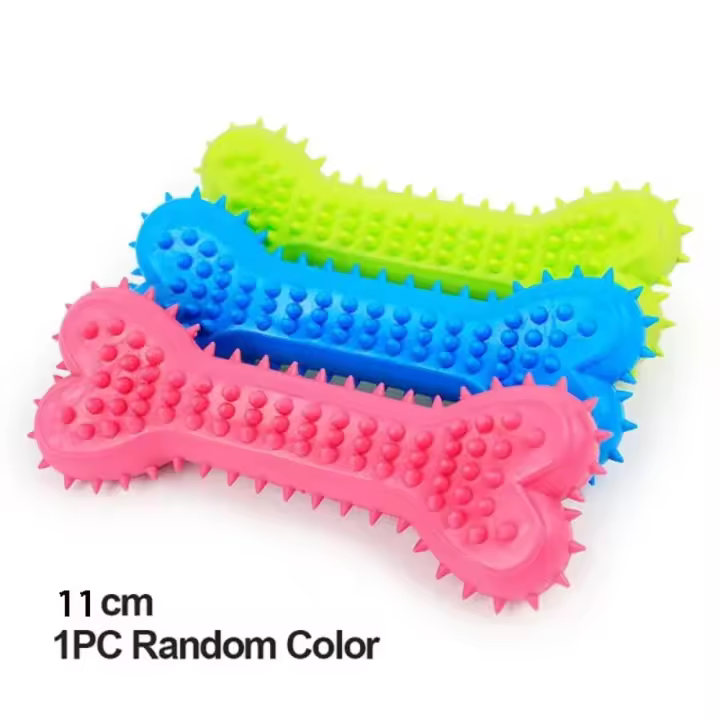 Juguetes para Mascotas Pequeñas Juguete Resistente a Mordisquear Limpieza de Dientes - 1