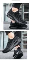 Zapatillas de moda para hombre Zapatillas elásticas ultraligeras y transpirables Suela blanda Zapatos casuales - details 12