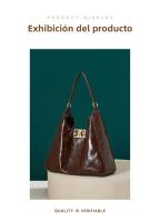 Bolso de cuero de vaca de primera capa, bolso de hombro portátil de gran capacidad - details 19