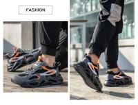Zapatos de seguridad para hombre con cierre de aislamiento, zapatillas ligeras indestructibles, resistentes a los golpes, punta de acero, 6KV - details 27
