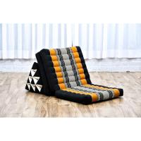 Cómodo Colchón De Suelo con Cojín De Lectura, Futón Japonés, Cama Plegable O Esterilla De Masaje Tailandés, 170 x 53 cm, Azul Claro - details 260