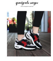 Zapatillas de moda para mujer Zapatillas de malla transpirable con amortiguación de aire Zapatos casuales con aumento de altura para mujer - details 2