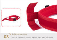 Collar táctico K9 para perro, Correa militar para mascotas, accesorios de entrenamiento para perros medianos y grandes, tamaño ajustable y extraíble - details 15