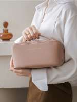 Organizador De Maquillaje Para Mujer Kit De Toallitas De Viaje Estuche De Cosméticos De Lujo Bolsa De Almacenamiento Caja Para Damas - details 0