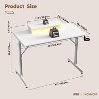 Escritorio de Escritorio LED Soporte de Monitor de Trabajo Portavasos para Auriculares - details 16