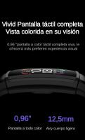 Smart Band 2024, Reloj Inteligente para Hombres y Mujeres - Monitor de Salud para Frecuencia Cardíaca, Oxígeno en Sangre y Sueño, Resistente al Agua 3ATM, Pulsera de Actividad Compatible con Teléfonos Android Xiaomi Huawei iOS - details 3