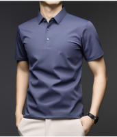 Polo de Hombre de Manga Corta Cuello Corto, Seda de Hielo, Transpirable, Amigable con la Piel, Tendencia - details 4