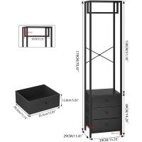 armario alto independiente, cómoda de pie para dormitorio, sala de estar, entrada, - details 4