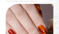 Clou Beaute-esmalte de uñas en Gel translúcido, barniz semitransparente, color Nude, rosa, rojo transparente, 6 piezas - details 15