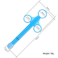 Jeringa inyectora de Enema para adultos, productos de limpieza Anal y vaginal, aplicador lubricante, Juguetes sexuales, 10 mL - details 1