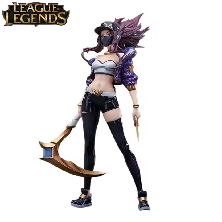 APEX League of Legends K/DA Ahri Akali Evelynn Kaisa figura de acción Anime muñecas estatuilla regalo ornamental - 1