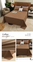 Sábana de Algodón Aloe Puro de Color Sencillo Pieza Única para Cama Doble - details 17