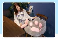 Cojín de felpa con forma de pata de gato para silla, alfombrilla para sofá, oficina, Hotel, Café - details 10