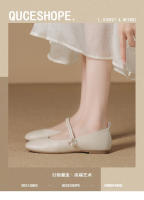 Zapatillas de ballet de piel auténtica, estilo suave de noche, zapatos sencillos - details 4