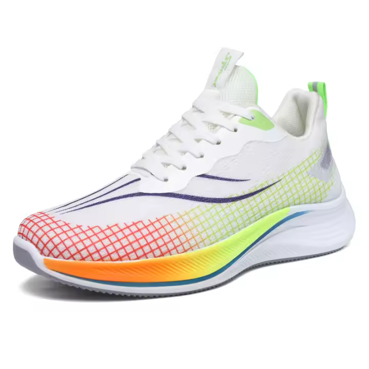 Zapatillas de correr para hombre, zapatos deportivos informales de malla, ligeros y cómodos, amortiguación - 1