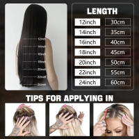 Extensión de cabello Halo, línea de pescado ombré, extensión de cabello humano, línea elástica de cristal resaltada con Clip en peluca, cabello 100% Remy - details 7